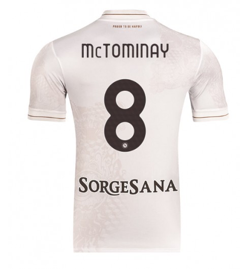 Moške Nogometnih dresov SSC Napoli Scott McTominay #8 Gostujoči 2025-26 Kratki rokavi Moške Nogometnih dresov SSC Napoli Scott McTominay #8 Gostujoči 2025-26 Kratki rokavi